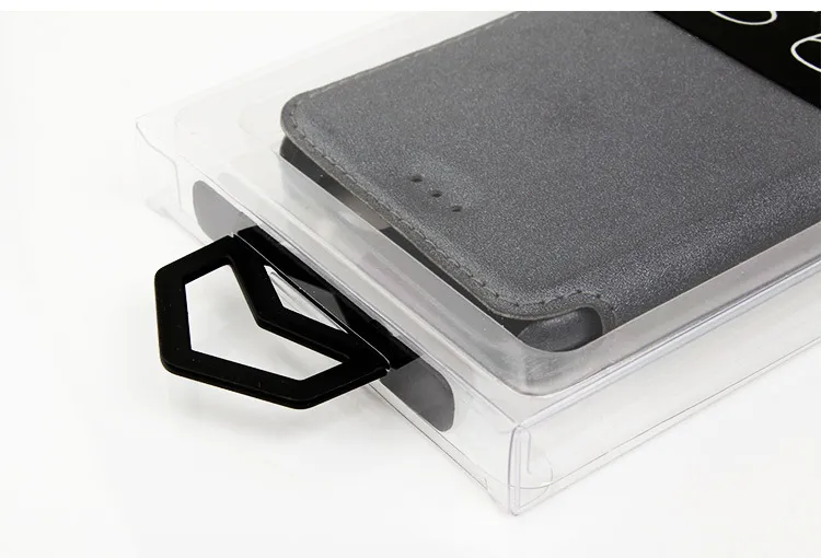 Color Hook PVC Plastic Retail Package Box Blister soporte interior Phone Funda de cuero para iphone X 6S 7 8 Plus Samsung S7 Edge