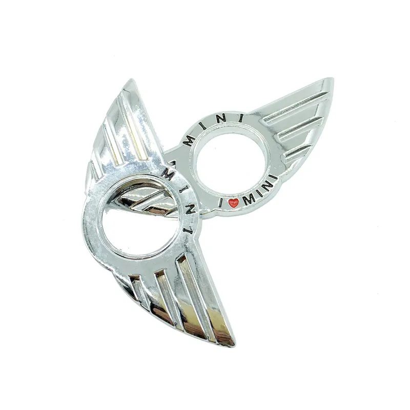 3D 자동차 스타일링 데칼 도어 스티커 장식 금속 라벨링 BMW 미니 쿠퍼 클럽 맨 4392127에 대한 날개 언급 날개