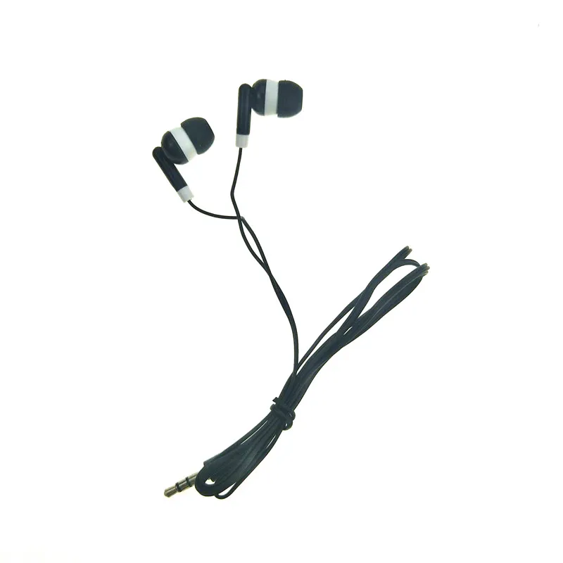 Toptan Toplu Kulakiçi Kulaklık Kulaklık Stereo Kulaklık Evrensel 3.5mm Jack 6 Renkler DHL Fedex 500 adet / grup