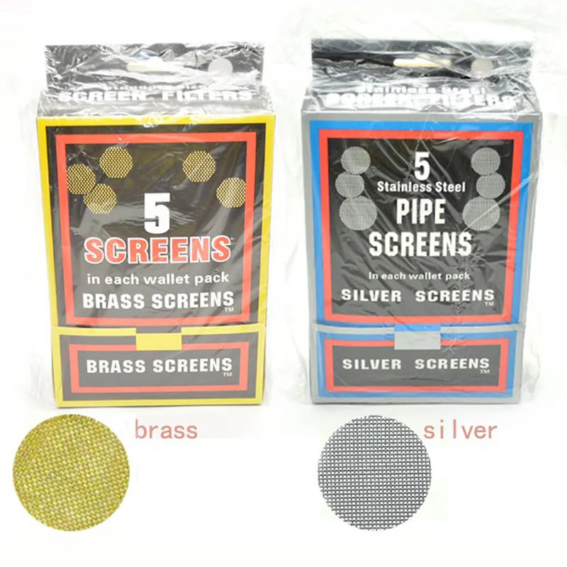 20mm Pipe Filters Brass Pipe Screens Metal Pipe Screens Brass Smoking