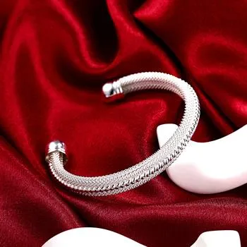 Wholesale - Retail lowest price Christmas gift, new 925 silver fashion Bracelet B021