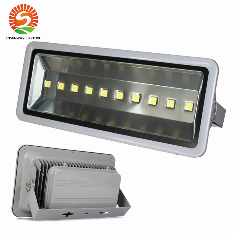 IP65 500W,% 100 floodlight'a, 50000LM süper parlak, COB çip açtı Tam watt, kalın lamba kabuk, Açık ışık