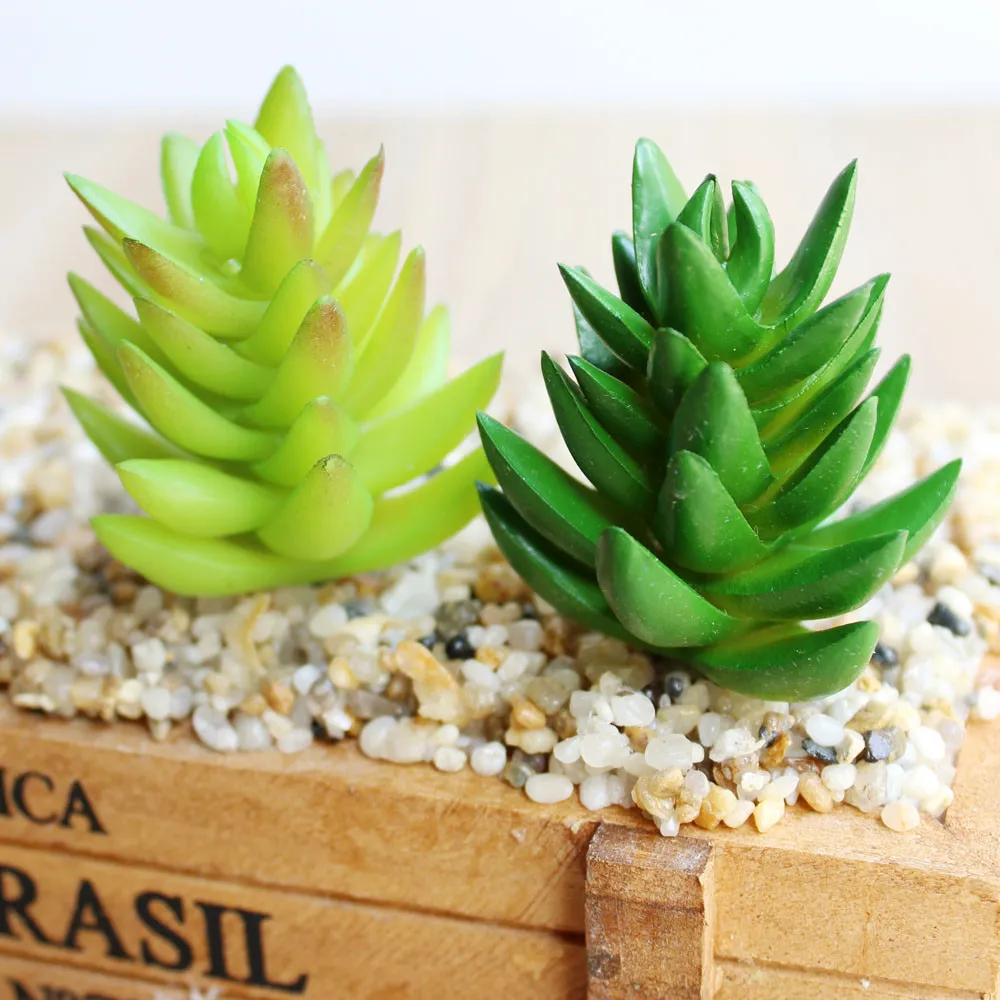 Artificial succulent plant Flower tower shaped for Birthday Wedding Party home Decoration craft DIY favor baby shower etc