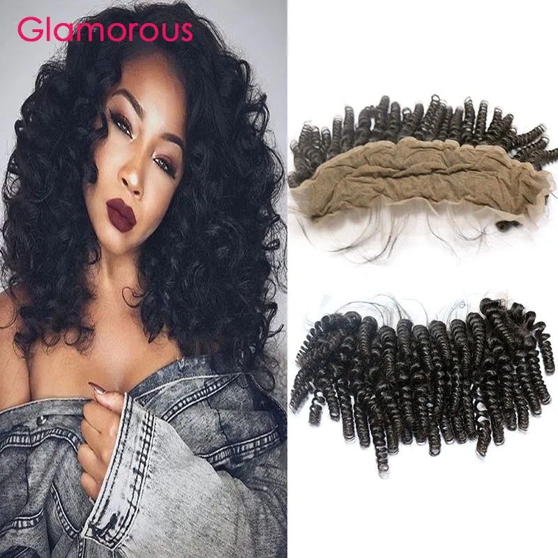 Glamorous Lace Frontal Closure Brazilian Body Wave Straight Deep Wave Curly 13x4 Ear to Ear Lace Frontal Free Part Closure Free Ship