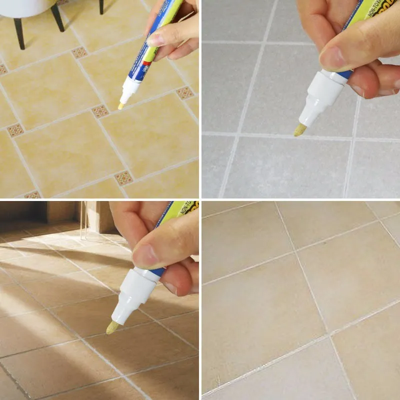 20 Stück Grout Aide Repair Tile Marker Wandstift für die Reparatur von Keramikfliesenzubehör