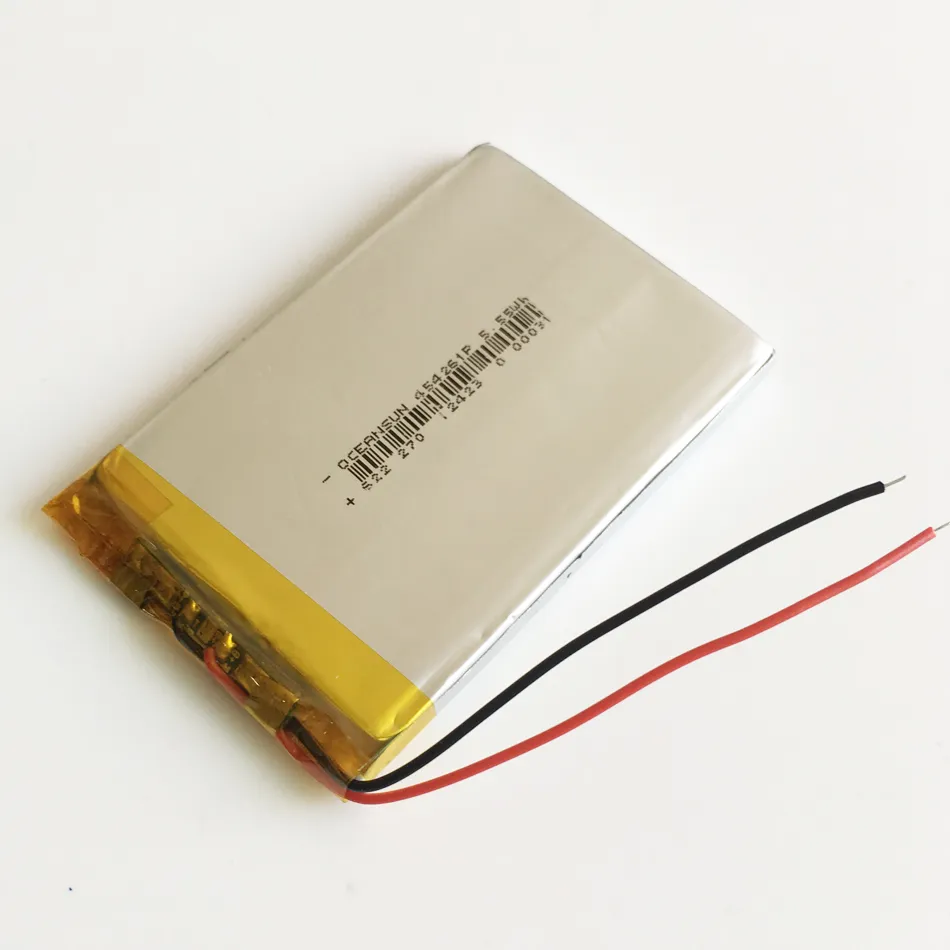 モデル454261 3.7V 1400mAh Li-PO充電式バッテリーリチウムポリマーLI用MP3 DVDパッド携帯電話GPSパワーバンクカメラe-Books Recoder