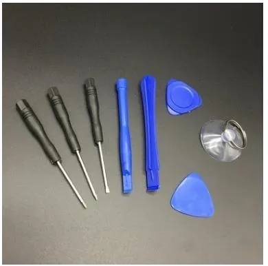 2000 conjunto  8 em 1 REPRODUÇÃO PRY KIT FERRAMENTAS DE ABERTURA Com 5 Ponto Estrela Pentalobe Torx Chave De Fenda Para A APPLE iphone 4 4S 5