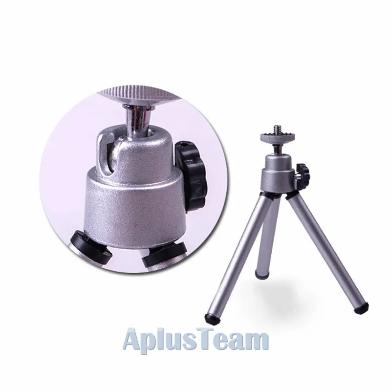Lichtgewicht aluminium digitale camera-adapter statief beugel standhouder Mount Monopod met 360 graden stretch ondersteuning mobiele telefoon