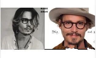 Sonnenbrille Johnny Depp Woody Allen Hochwertige Brillen von Marca Rodada – Brillen von Lemtosh Preto frete gr￡tis ou tamanho tartaruga S M L