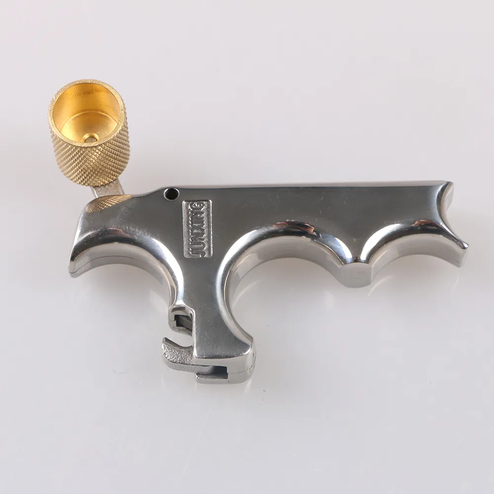 New Compound Bow Wrist Clamp Hook Arrow Release Aid Grip Gear Accessories Buckle Stainless Steel