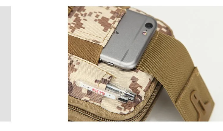 Hot Nylon Bags Emergency Kits EHBO-kit Taille Camouflage Pack Outdoor Camping Travel Tactical Molle Pouch Running Draagbare Phones Tas