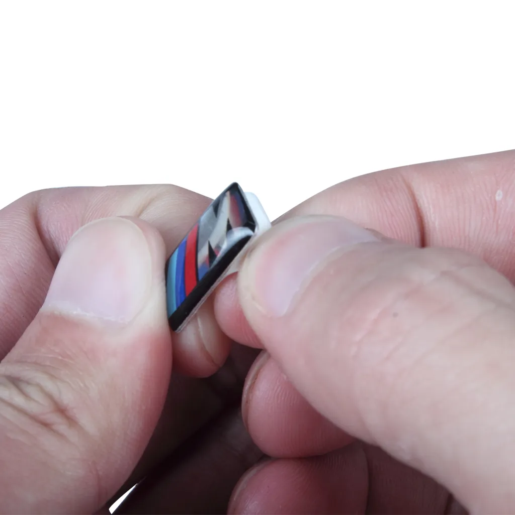 JNNJ 3D Auto-Aufkleber - Sportliche Kohlefaser-Dekos Für Seitenflügel & Heck