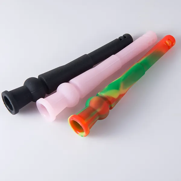 Retail Silicone Down Tubes Smoking Accessories with 135mm Length Silicone Downstem for Smoking Bong Glass Water Pipe at mr dabs