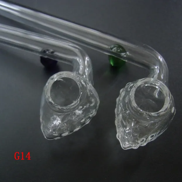 en verre Tubes en verre fumant la pipe en verre Slingshot Crâne Pips G14