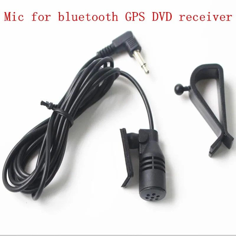 Conjunto de microfone externo de 35mm para carro, unidade principal de veículo, bluetooth, rádio estéreo habilitado, gps dvd9232401