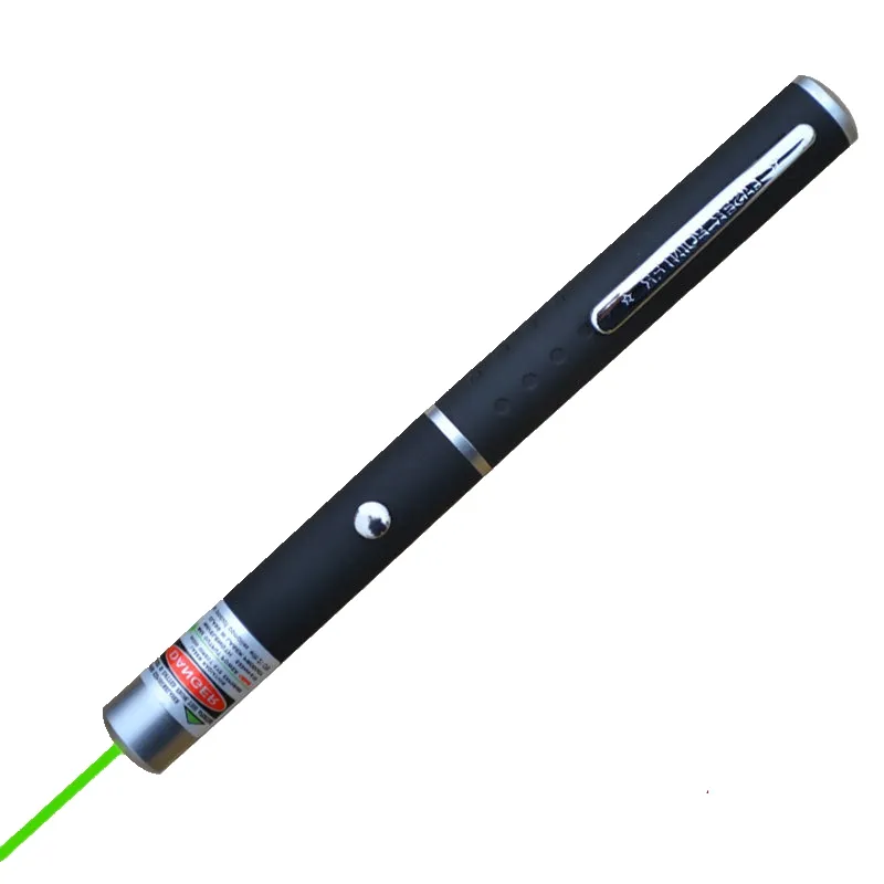 5mW 532nm Groen Rood licht Laser Pen Beam Laser Pointer Pen Voor SOS Montage Nacht Jacht onderwijs Kerstcadeau Opp Pakket DHL 1193689