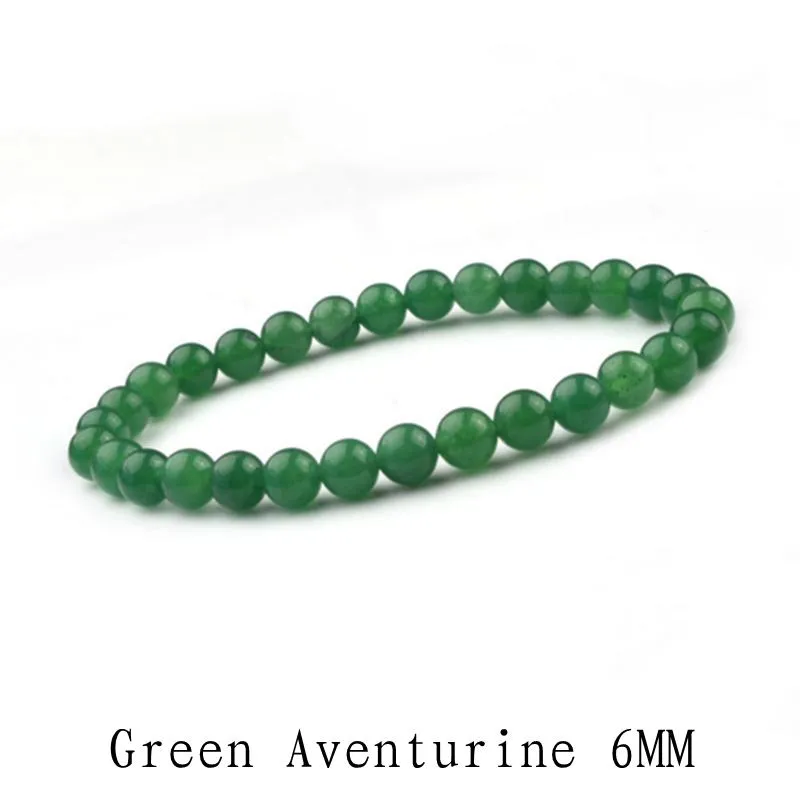 2017 new 6MM natural stone red agate amethyst green oriental solid color female bracelet fine work best gift