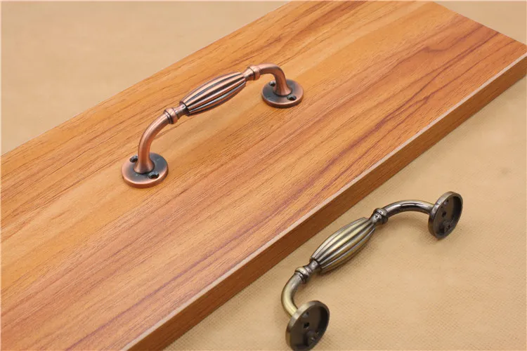 top handle door handles home hardware drawer pulls knob bronze copper knobs antique cabinet handles with screws