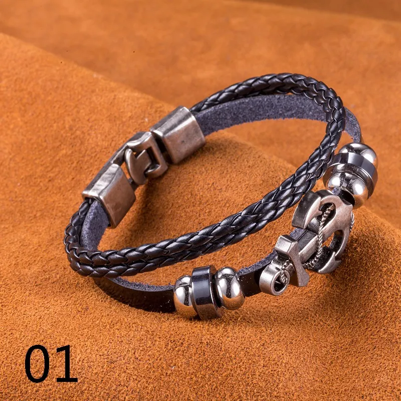 orden mezclada 50 unids / lote 1 unid / modelo pu cuero steampunk pulseras infinito creer amor reloj encantos de cuero pulseras para mujeres niñas # BA161