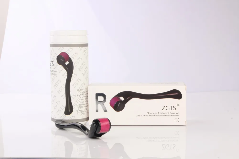 ZGTS DERMA ROLLER 540 TITANIUM Micro Igły Wałek Skóry do cellulitu Anti Aging Age Poru