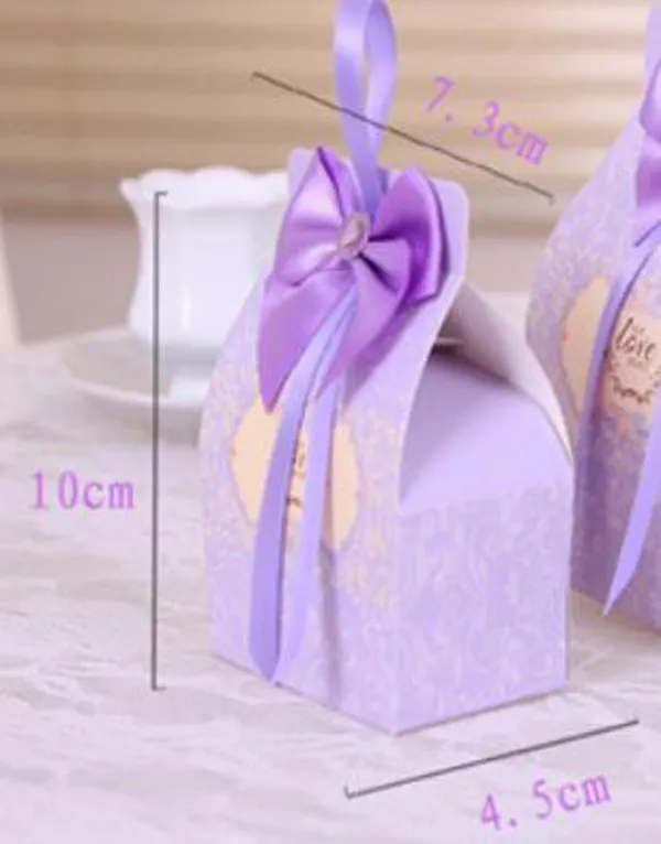 coloré petit carton faveurs de mariage boîte-cadeau de fête boîtes à bonbons nouveauté trésor chocolat papier boîte-cadeau pour les fêtes livraison gratuite