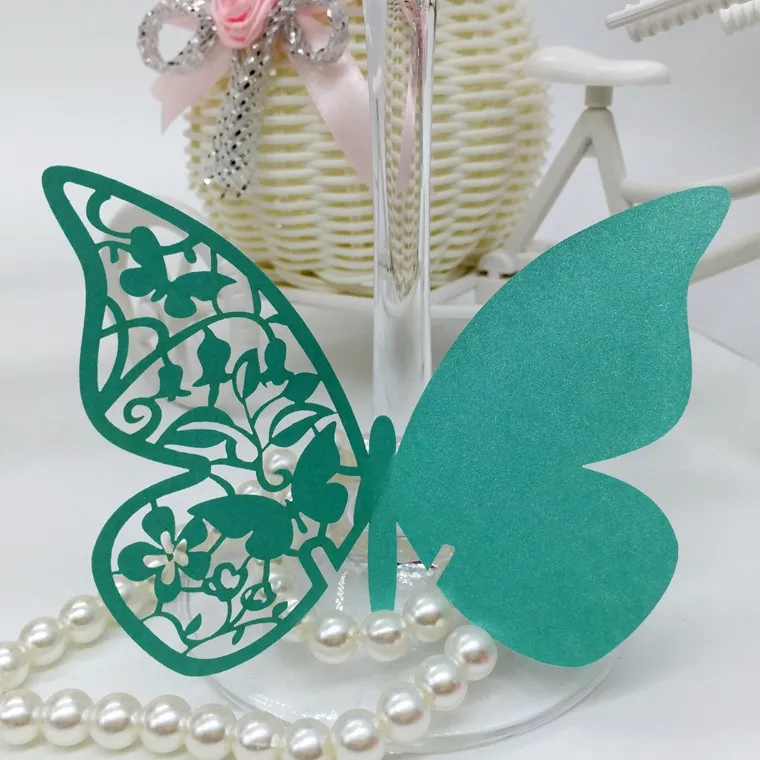 Bruiloft Gunsten Gunsten Tafel Centerpieces Bruiloft Decoraties Bruiloft Decoraties Centrum Butterfly Decorations Party Guest Place Card