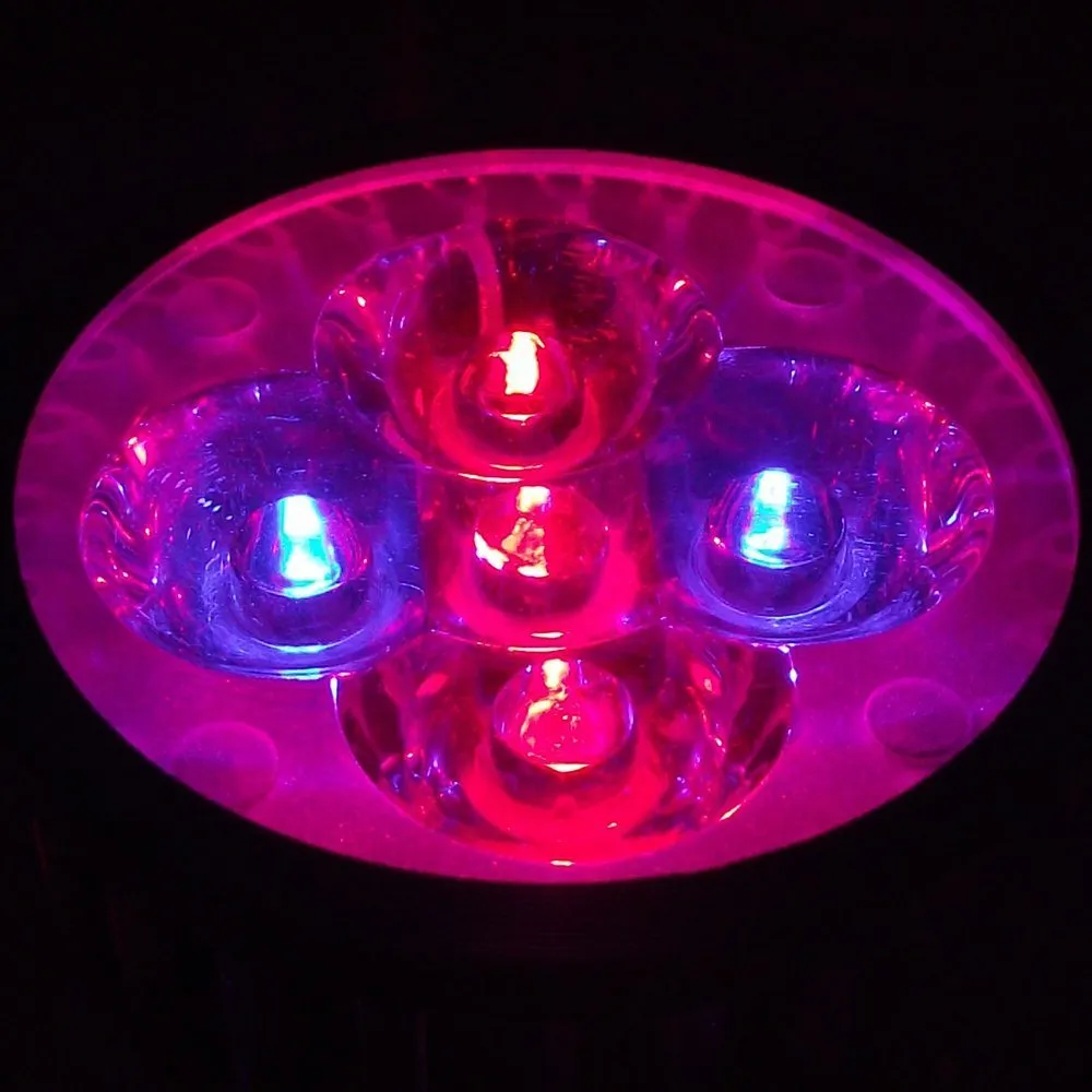 Led Plant Grow Light 5W E27 Lamp Red/Blue for Indoor Flower Hydroponics System