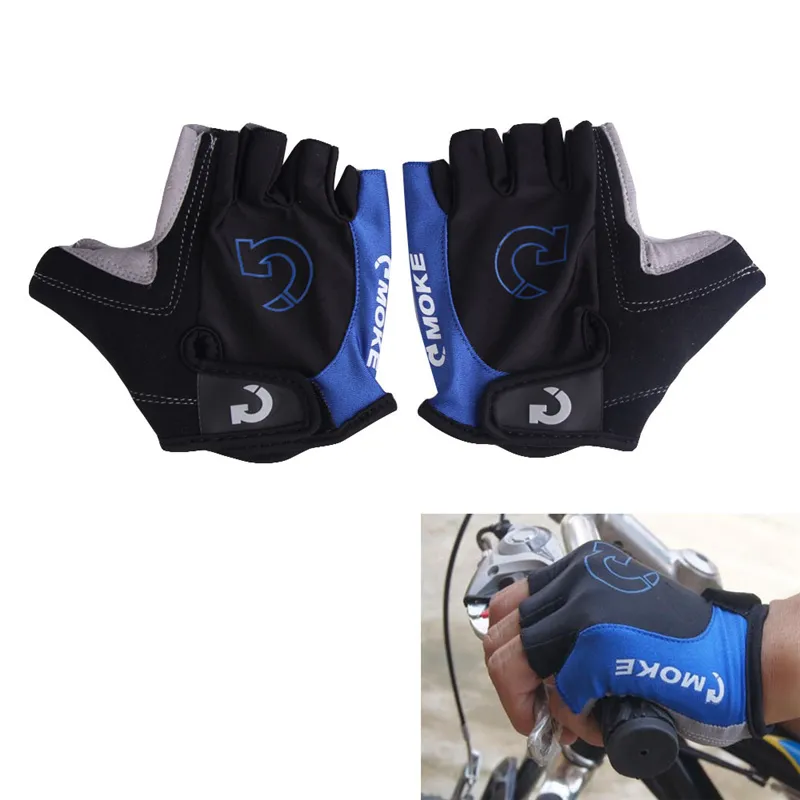 Radfahren Handschuhe Half Finger Anti Slip Gel Pad Atmungsaktive Motorrad MTB Mountain Road Bike Handschuhe Männer Sport Fahrrad Handschuhe S-XL