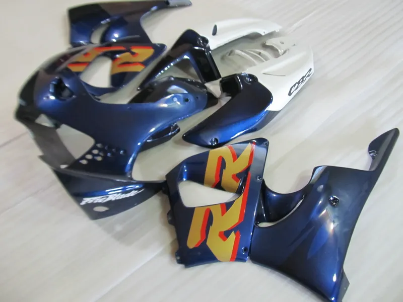 Hot Sale Fairing Kit för Honda CBR919RR 98 99 Deep Blue White Fairings Set CBR 900RR 1998 1999 OT22