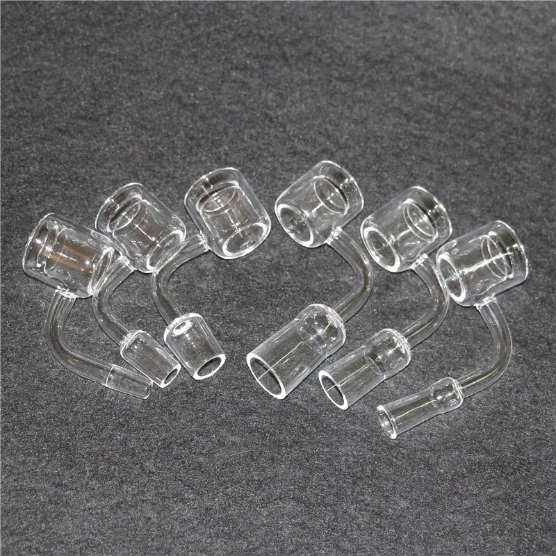 Rök XXL Quartz Thermal Banger 10mm 14mm 18mm Dubbelrör Rökning Bangers Spik för glas Vattenrör Olje Rigar Bongs