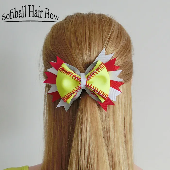 2017 Softball Flower Mixed Style Wholesale Softball Flower Accessory