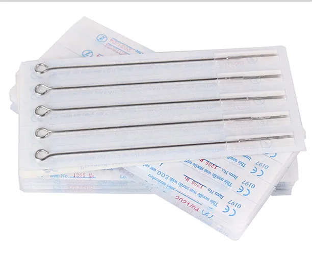 11RS Disposable Sterile Tattoo Needles 11 Round Shaders For Tattoo Gun Kits Ink Grips Tattoo Supplies