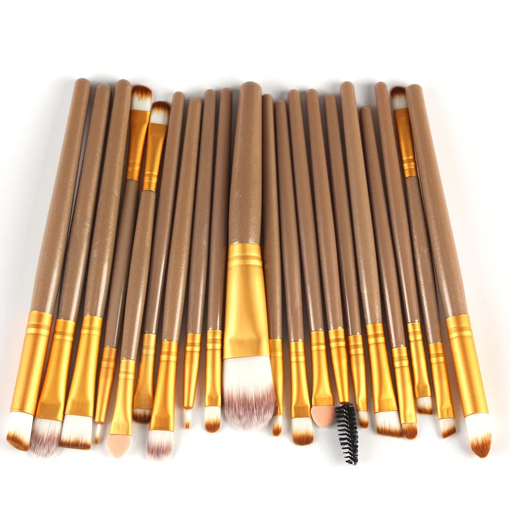 DHL FREE 2017 Hot Professional Makeup Brushes Set Cosmetic Face Eyeshadow Brushes Tools Makeup Kit Eyebrow Lip Brush