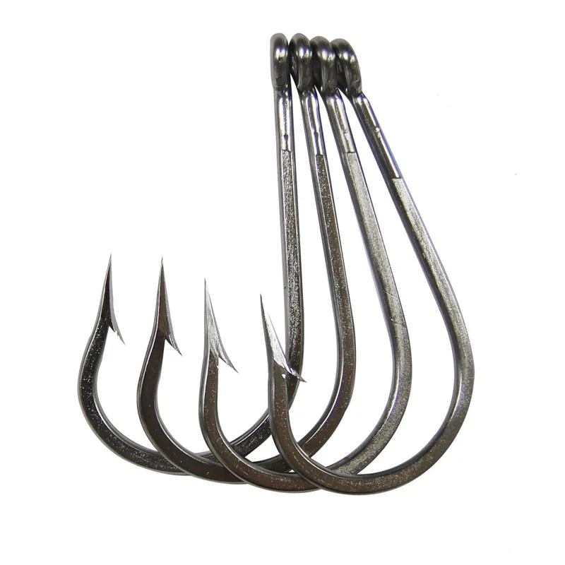 Alligator & Saltwater Fishing Hooks Large & Strong Stainless Steel Hooks  For Worms, Lobsters, Seahorses, And More From Gnfj, $48.25