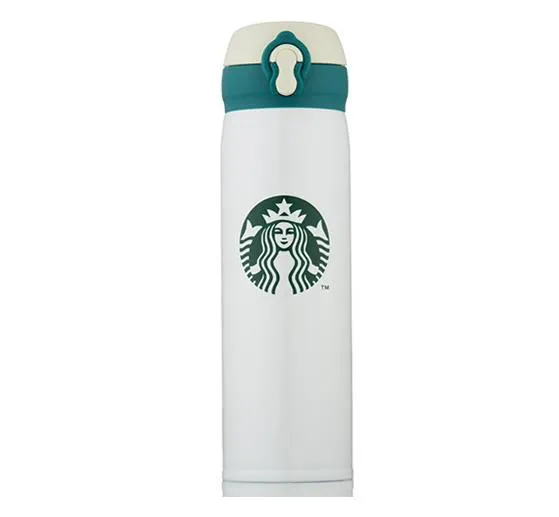 450 ml 350 ml colorido Starbucks Starbucks caneca de aço inoxidável copo otário Starbucks Coffee Cup longo garrafa de água de isolamento térmico