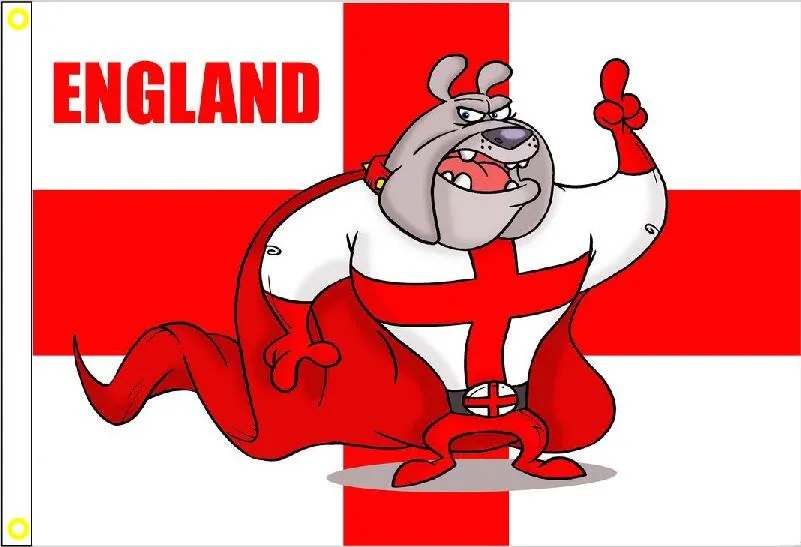England National Football Team Flag 90 x 150 cm Polyester UK United Kingdom Cheering Banner For England National Football Team Flag 90 x 150 cm Polyester UK United Kingdom Cheering Banner For