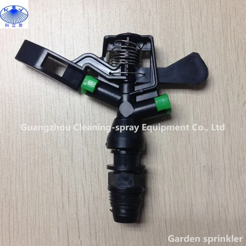 1/2" BSP male thread Full Circle plastic irrigation water sprinkler for garden, agriculture, lawn