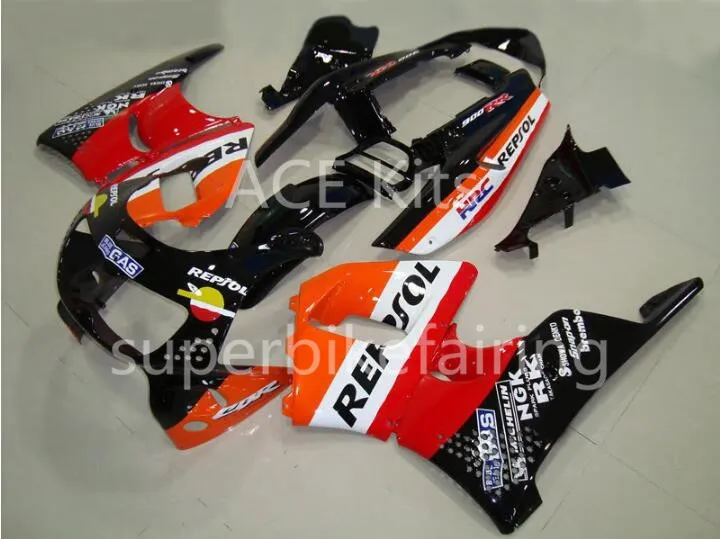 3 omaggi per HONDA CBR900RR 96 97 CBR 900RR 893 1996 1997 Carenatura Arancione Bianco Rosso AS13