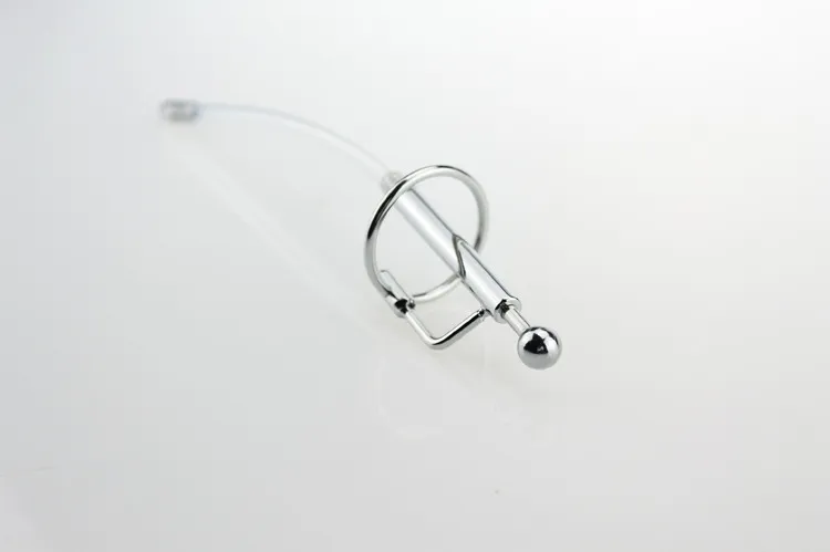 penis sounds sounding stainless steel long rod insert plug stretcher Teardrop Sound Stick main image 1