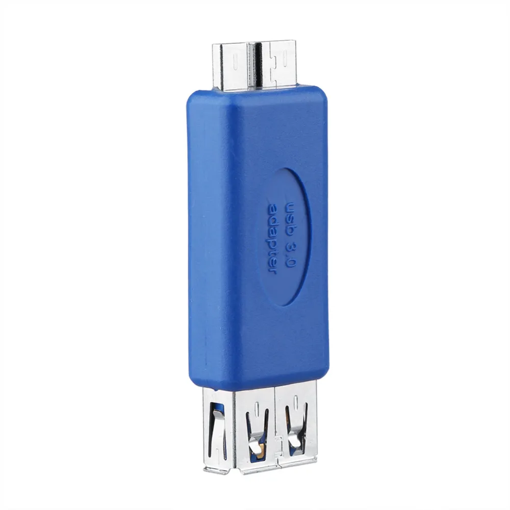 Livraison gratuite 10pcs / lot Standard USB 3.0 Type A Femelle à Micro B Mâle Connecteur Convertisseur Adaptateur Pro