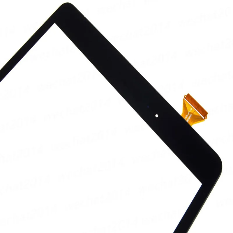 50 stks aanraakscherm Digitizer Glaslens met tape voor Samsung Galaxy Tab A 9.7inch T550 Tab E 9.6Inch T560 Gratis DHL