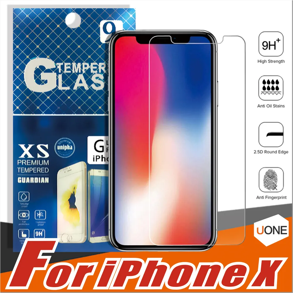 Iphone 13 Displayschutzfolie aus gehärtetem Glas für iPhone 12 SE Samsung A21s A71 LG Stylo 5 Huawei P40 Film Einzelverpackung