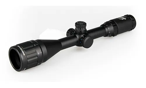 Canis Latrans 4-12x44aol 사냥 및 야외 사용을위한 전술 용 소총 범위 좋은 품질의 야외 뷰 파인더 CL1-0240