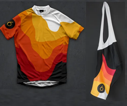 2024 Mens Twin Six Ciclismo Jersey Set Summmer Triatlón Ropa de bicicleta de montaña Maillot Ciclismo Ropa Traje de motocicleta Tamaño XXS-6XL F2