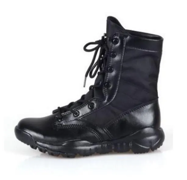 جودة عالية 201 جديد الجيش أحذية الرجال الأحذية التكتيكية الأحذية الصحراء في الهواء الطلق المشي الأحذية الجلدية عشاق الأحذية العسكرية القتالية