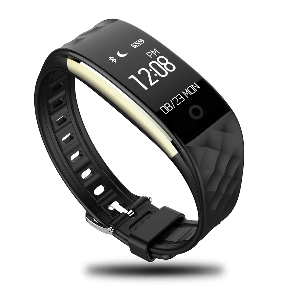 Bluetooth смарт-диапазона S2 Wristband Heart Rate Monitor IP67 Tracker Браслет Водонепроницаемая Smartband активность для Android IOS VS FitBit Charge 2