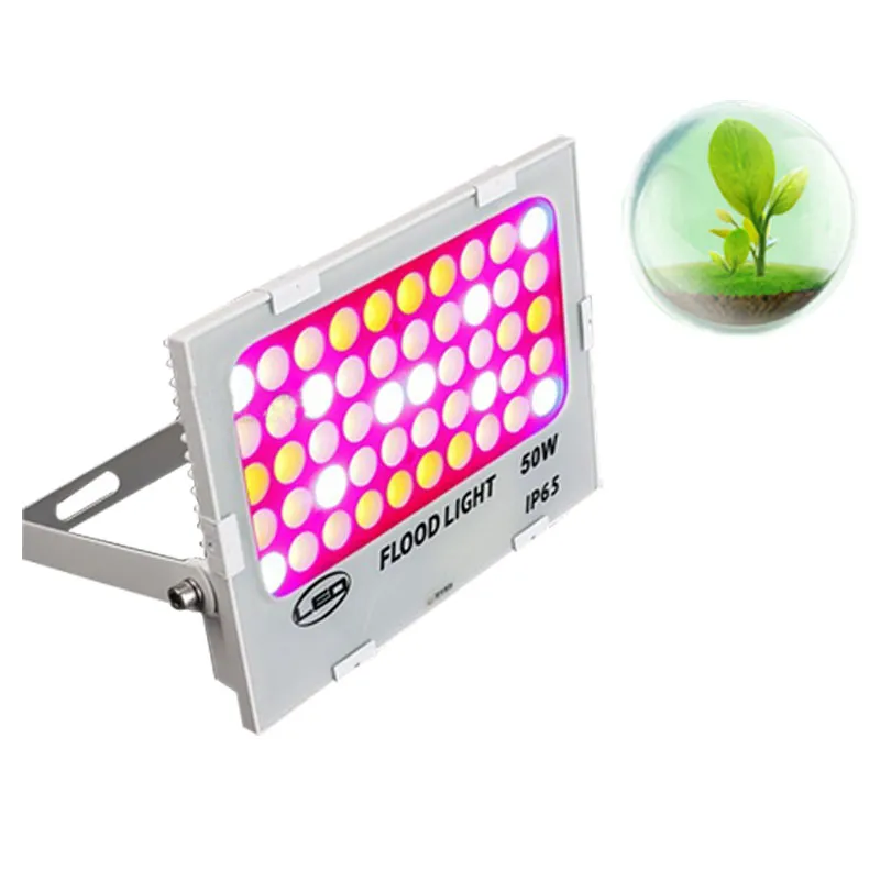 Kits de lumière de croissance à spectre complet 50W Led mince élèvent des lumières plante à fleurs et système hydroponique lampes de plante Led AC 85-265V