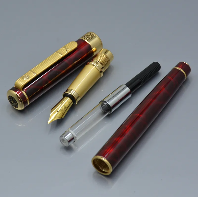 A quality Picasso M nib wine red fountain pen school office stationery writing lady ink pens For birthday gift