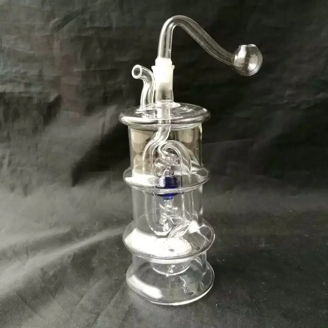 Gwint Lattern Hookah Glass Bongs Akcesoria, szklane rurki do palenia Kolorowe mini wielokolorowe rury ręczne