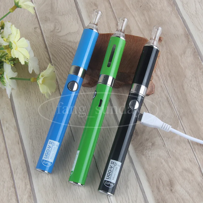 Vape E Cigarette UGO VII eVod MT3 Atomizer Vaporizer Pen Blister Kit مع 650 900 مللي أمبير في الساعة بطاريات UGO V II 510